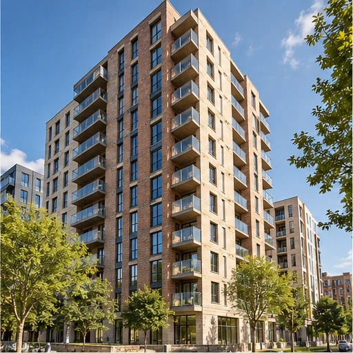 Illustrative residential new build